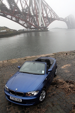 2008 BMW 1 Series Convertible. Image by Alisdair Suttie.