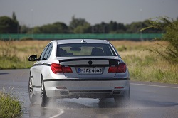 2008 BMW 7 Series under camouflage. Image by BMW.