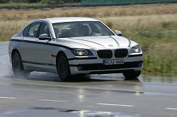 2008 BMW 7 Series under camouflage. Image by BMW.