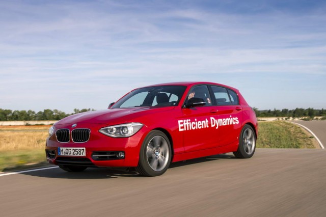 BMW 1 Series Direct Water Injection prototype. Image by BMW.