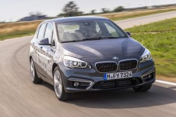 2015 BMW 220e Active Tourer prototype. Image by BMW.