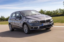 2015 BMW 220e Active Tourer prototype. Image by BMW.