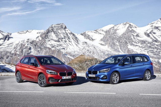 BMW updates 2 Series Active and Gran Tourers. Image by BMW.