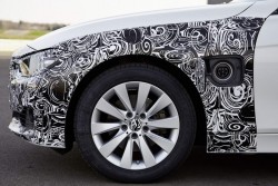 2015 BMW 3 Series plug-in hybrid prototype. Image by BMW.
