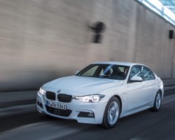 2016 BMW 330e Saloon. Image by BMW.