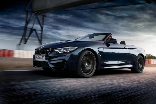 450hp M4 Convertible celebrates 30 years of open-top M Cars. Image by BMW.