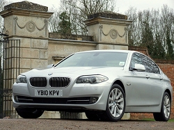 2010 BMW 5 Series. Image by Dave Jenkins.