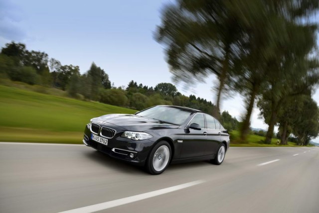 First drive: BMW 518d Saloon. Image by BMW.