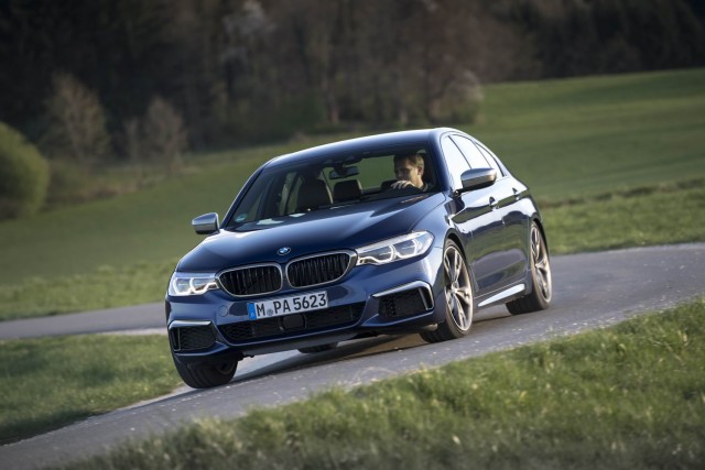 First drive: BMW M550i xDrive. Image by BMW.