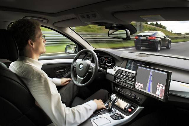 Feature drive: BMW Autonomous 5 Series. Image by BMW.