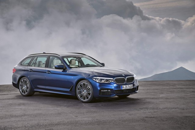 Touring adds practicality to BMW 5 Series range. Image by BMW.