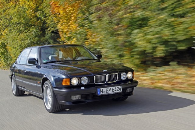 Retro drives: BMW E32 and E38 V12 7 Series. Image by BMW.