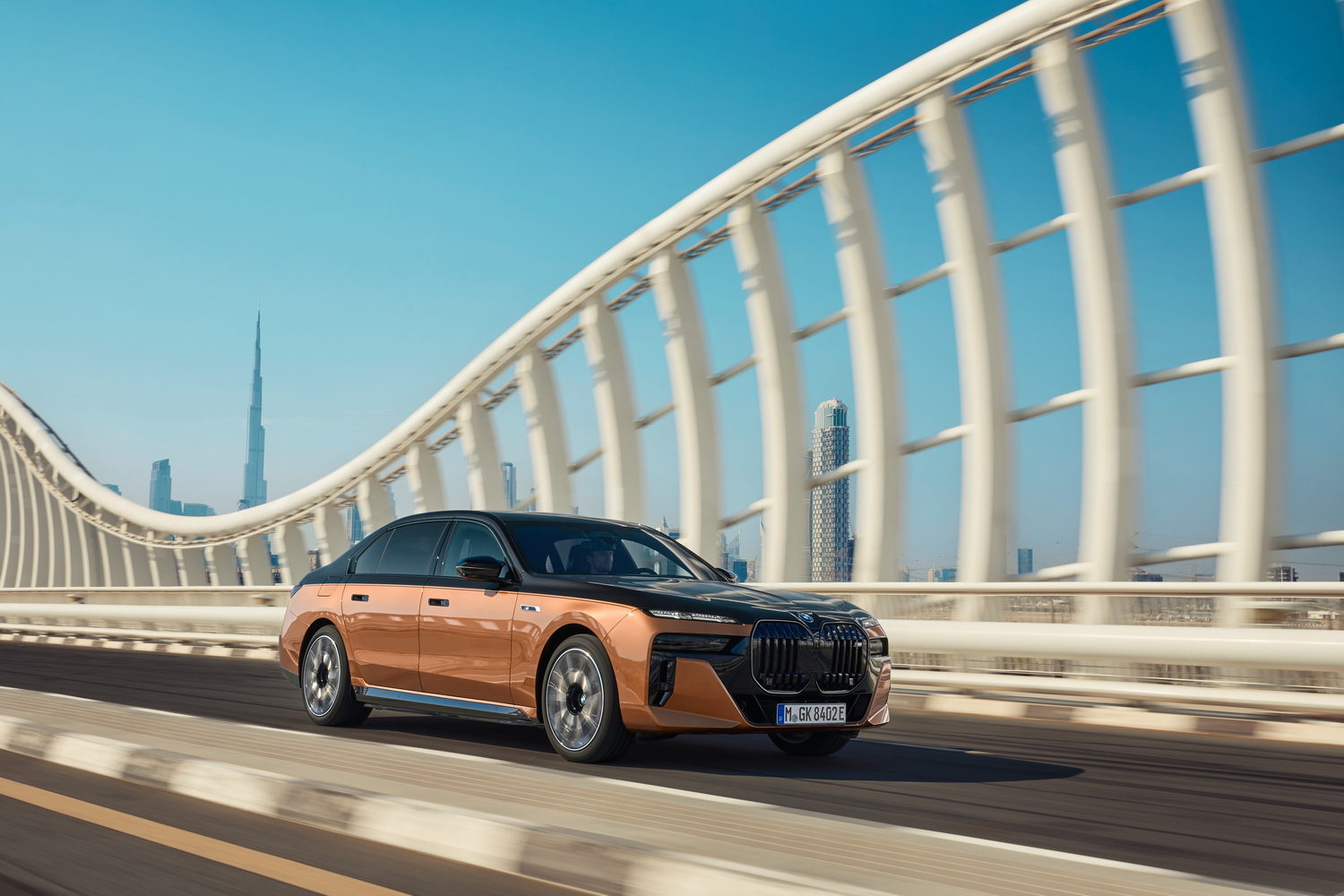 New BMW i7 M70 is company's most powerful EV. Image by BMW.
