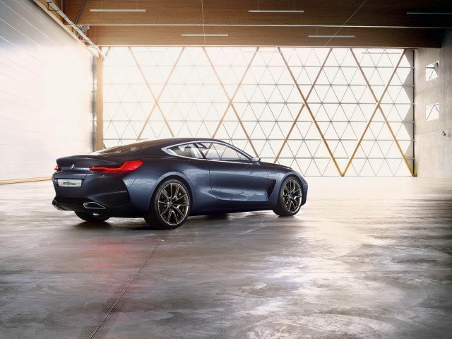 BMW previews new 8 Series Coupe. Image by BMW.