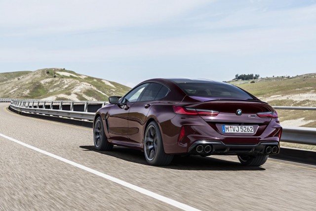 First drive: BMW M8 Competition Gran Coupe. Image by BMW.