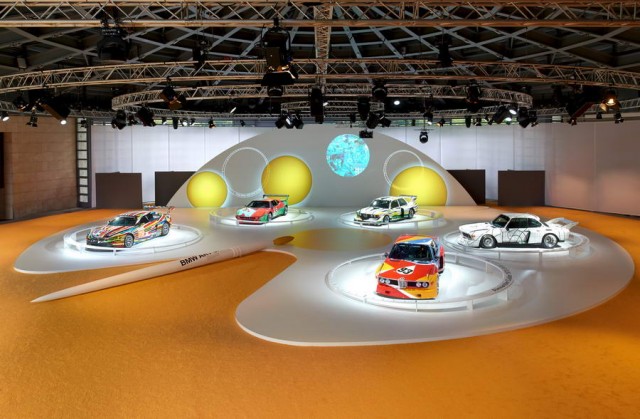 Legendary BMW Art Cars hit the road. Image by BMW.