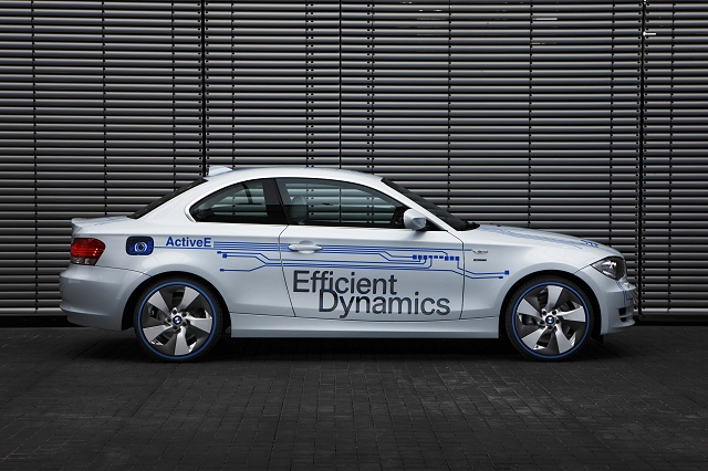 Electric BMW 1 Series ActiveE arrives. Image by BMW.