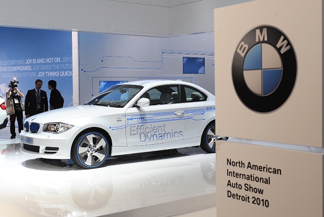 Detroit Auto Show: BMW ActiveE Concept. Image by United Pictures.