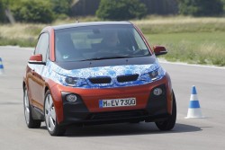 2013 BMW i3 pre-production test drive. Image by BMW.