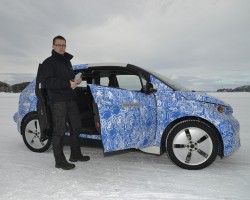 2014 BMW i3 pre-production prototype. Image by BMW.