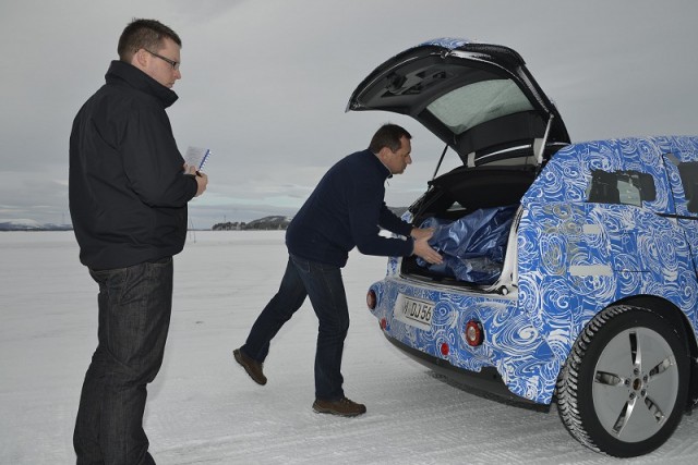 2014 BMW i3 pre-production prototype. Image by BMW.