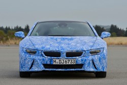 2014 BMW i8 pre-production prototype. Image by BMW.