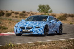 2014 BMW i8 pre-production prototype. Image by BMW.