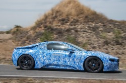 2014 BMW i8 pre-production prototype. Image by BMW.