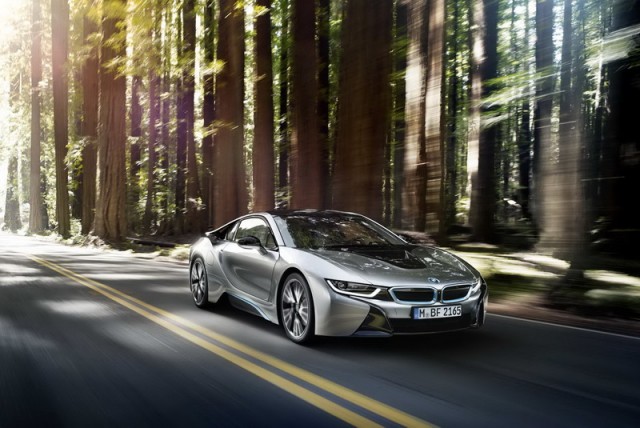 Incoming: BMW i8. Image by BMW.