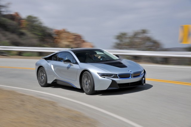 First drive: BMW i8. Image by BMW.