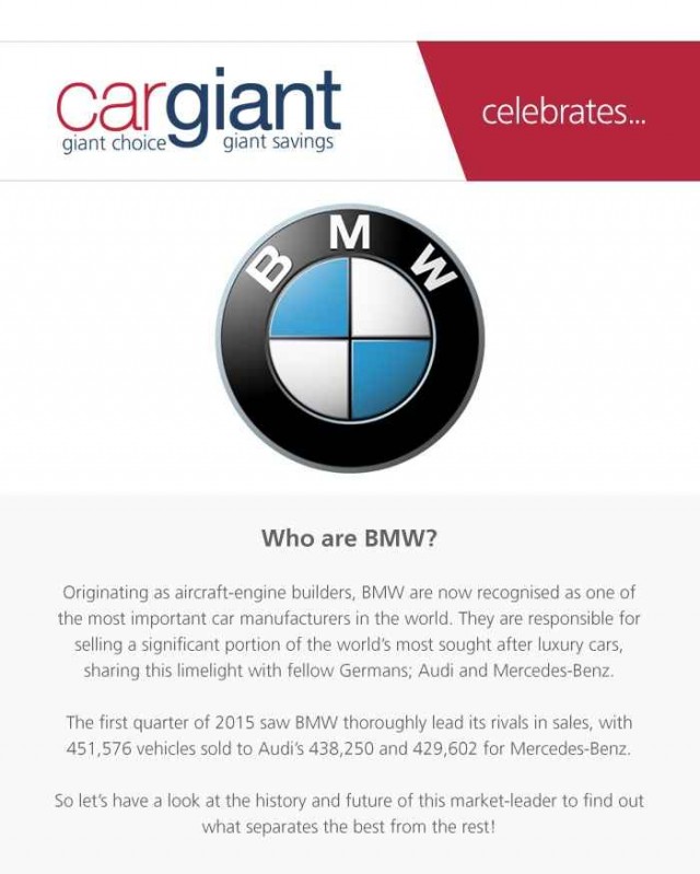 BMW Group - by infographic. Image by Cargiant.