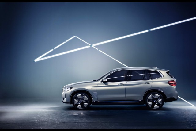 BMW previews all-electric X3. Image by BMW.