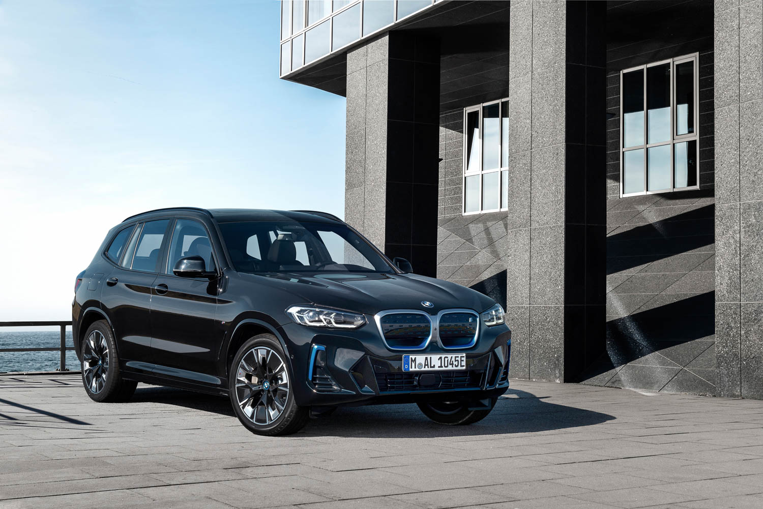 BMW gives iX3 the M Sport treatment. Image by BMW.