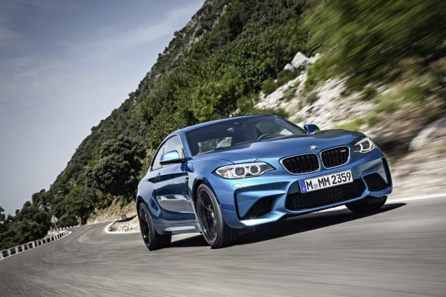 BMW unleashes 370hp M2 on the world. Image by BMW.
