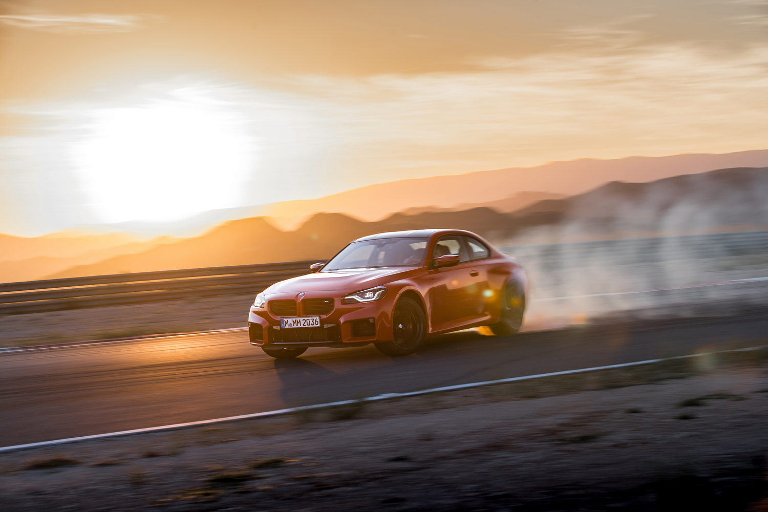 The BMW M2 is back with more power and rear-wheel drive. Image by BMW.