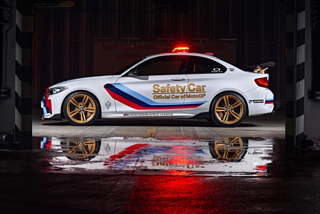 BMW unveils glorious M2 Safety Car. Image by BMW.