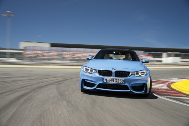First drive: BMW M3 Saloon. Image by BMW.