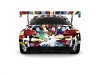 2011 BMW M3 GT2 Art Car by Jeff Koons (model). Image by BMW.