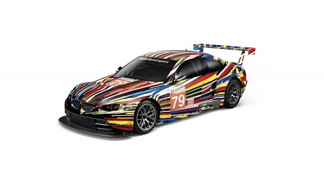 BMW Art Car in miniature. Image by BMW.