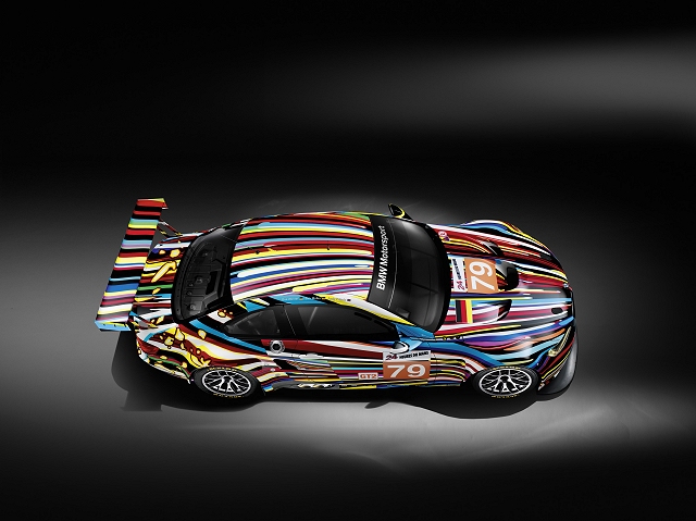 BMW's latest Art Car revealed. Image by BMW.