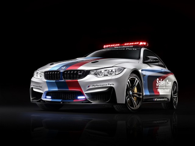 BMW M4 to support MotoGP season. Image by BMW.
