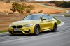 Official: M4 Coup and M3 Saloon. Image by BMW.