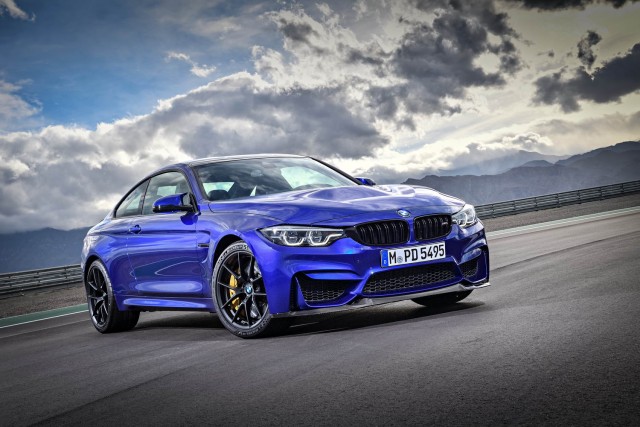 Harder and lighter: the glorious BMW M4 CS. Image by BMW.