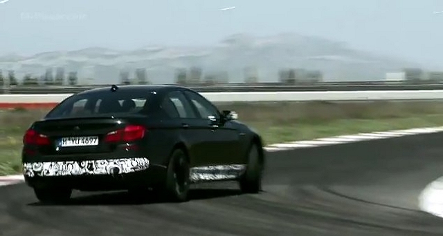 BMW teases new M5 video. Image by BMW.