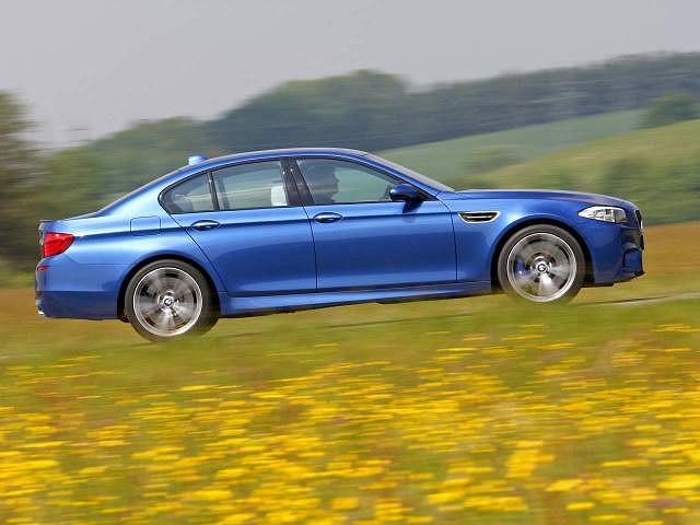 Official BMW M5 images leaked. Image by BMW.