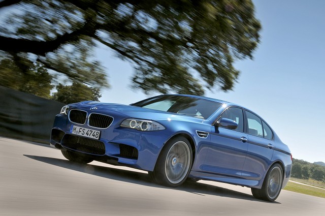 Incoming: BMW M5. Image by BMW.