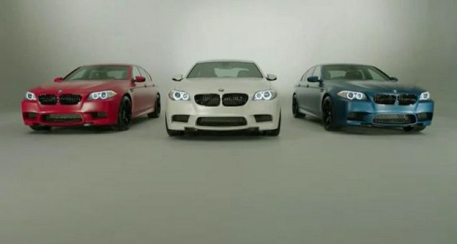 BMW teases limited edition M5. Image by BMW.