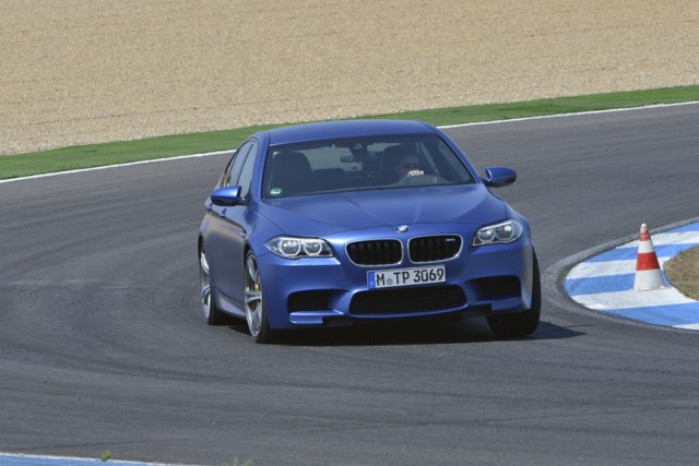 Track test: BMW M5 with Competition Package. Image by Richard Newton.