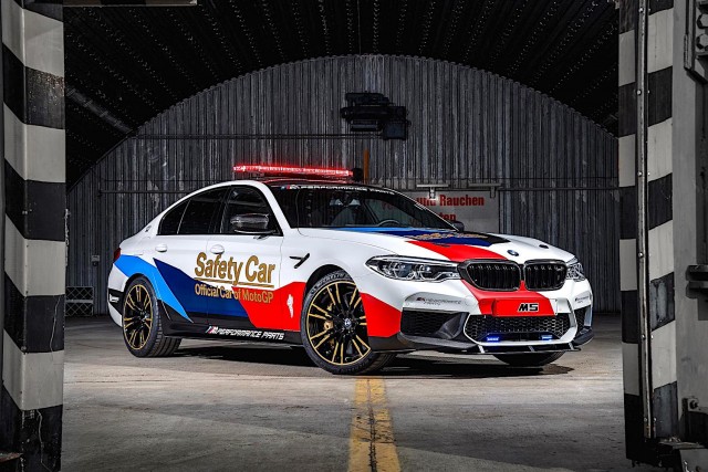 BMW adds safety to new M5. Image by BMW.