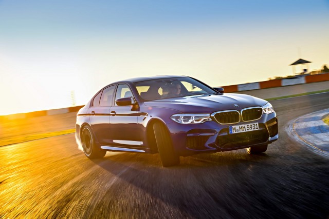 First drive: 2018 BMW M5. Image by BMW.